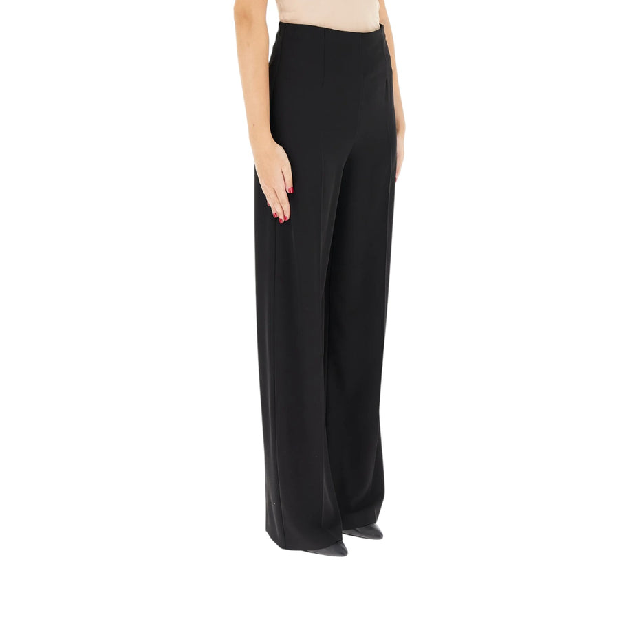 Pantaloni donna a palazzo vita alta