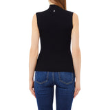 Maglia donna senza maniche con dettaglio cut-out
