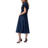 Abito donna corto con cintura