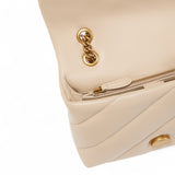 Borsa a tracolla piccola Love Bag Puff in nappa trapuntata