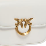 Borsa donna media a spalla Love Bag Box in nappa