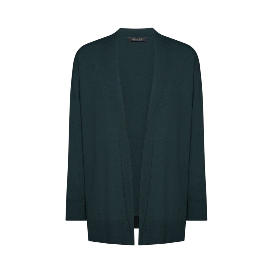Cardigan donna lungo aperto davanti