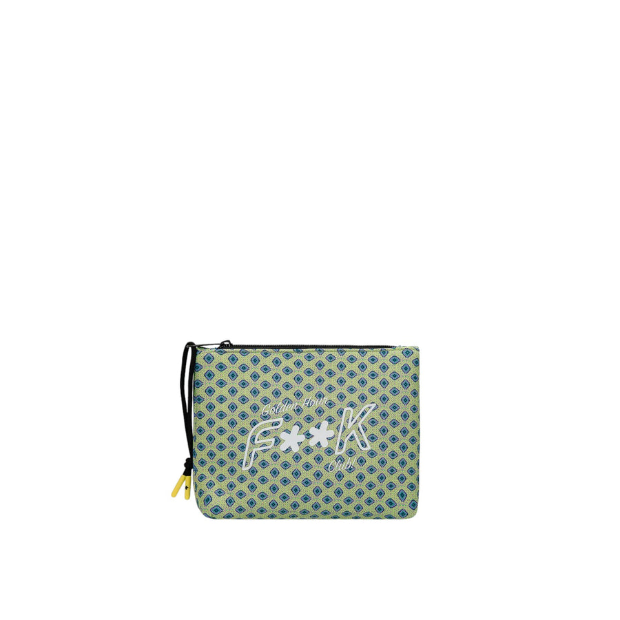 Pochette fantasia mood micro pattern uomo