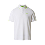 Polo uomo con dettagli fluo