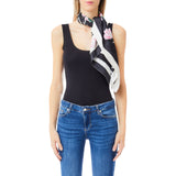 Foulard donna con stampa