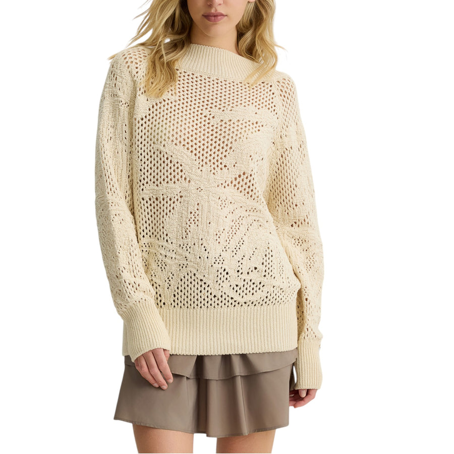 Maglia donna traforata