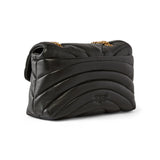 Borsa a tracolla piccola Love Bag Puff Butterfly in nappa