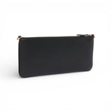 Horizontal Flat Bag in pelle