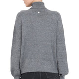 Dolcevita donna con micro paillettes