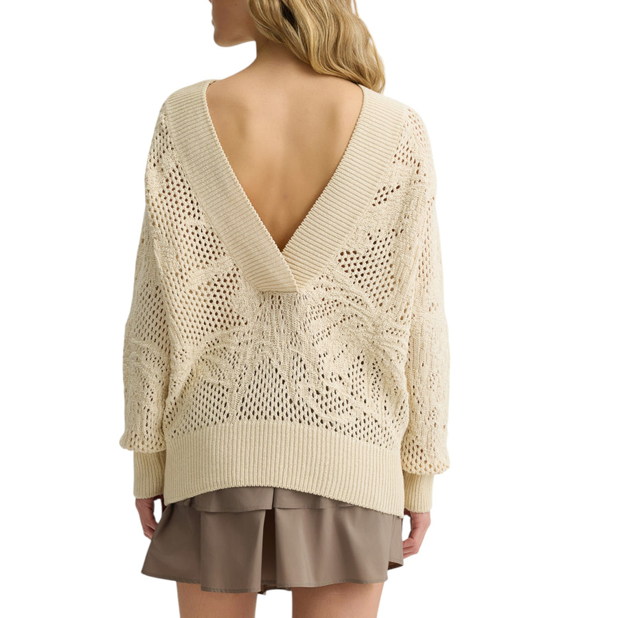 Maglia donna traforata