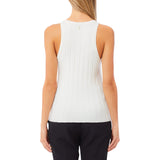 Top donna smanicato con strass