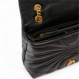 Borsa a tracolla piccola Love Bag Puff Butterfly in nappa