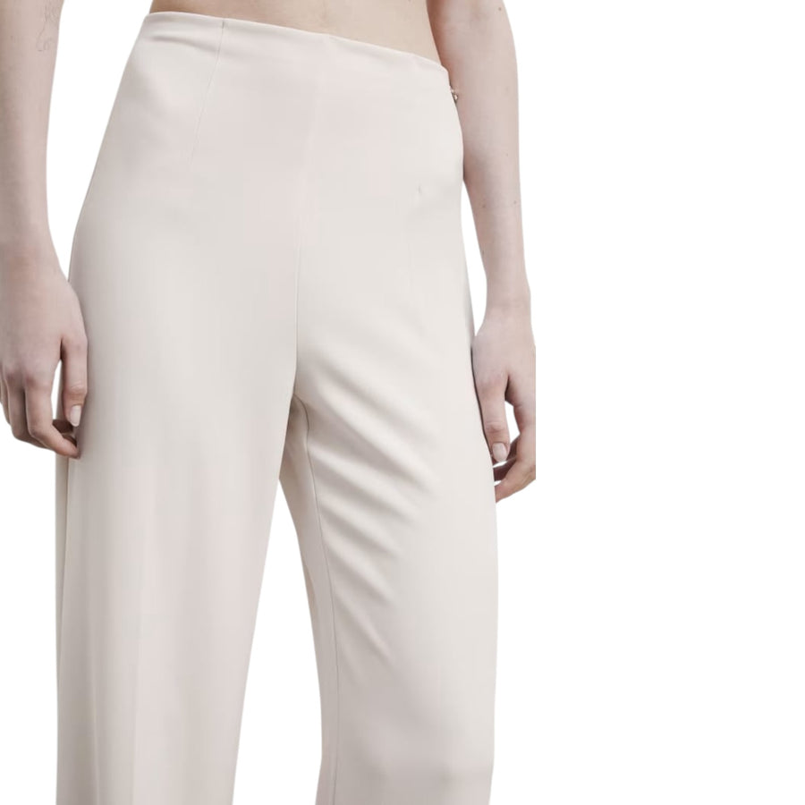 Pantaloni donna a palazzo vita alta
