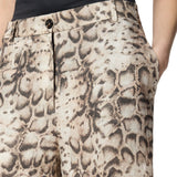 Bermuda donna con stampa snake