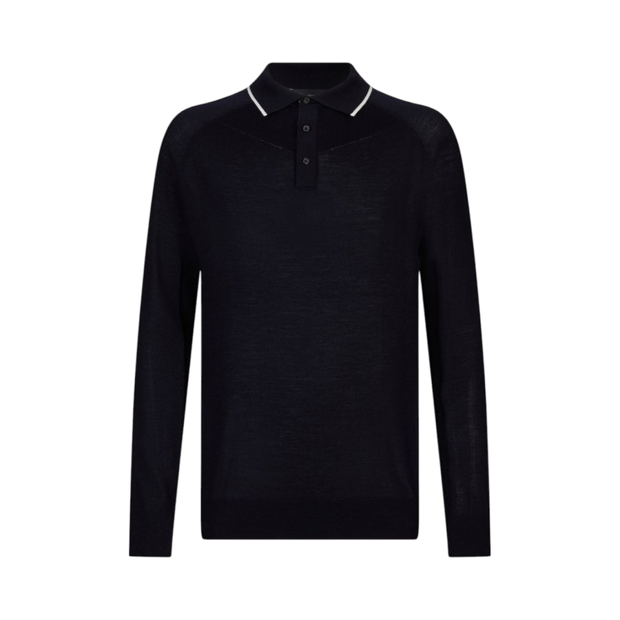 Polo uomo in lana