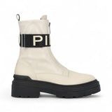 Stivali donna platform con logo lettering PINKO