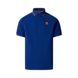 Polo uomo con dettagli fluo