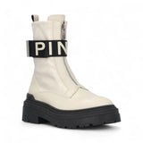 Stivali donna platform con logo lettering PINKO