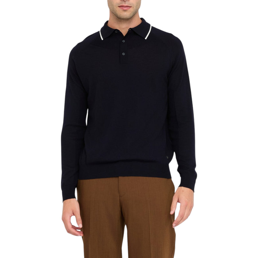 Polo uomo in lana