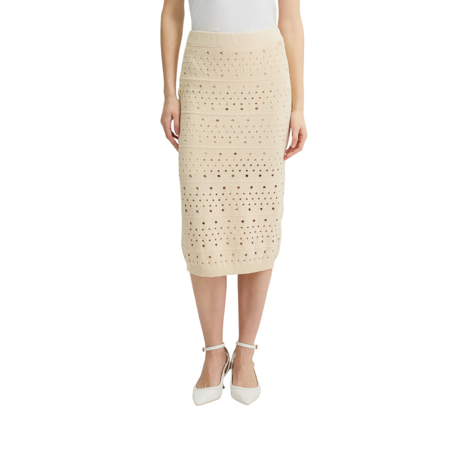 Gonna donna longuette in maglia