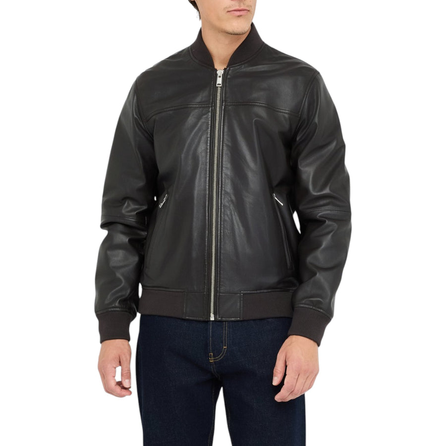Bomber uomo in pelle