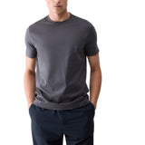 T-shirt uomo con logo ricamato