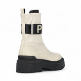 Stivali donna platform con logo lettering PINKO