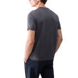 T-shirt uomo con logo ricamato