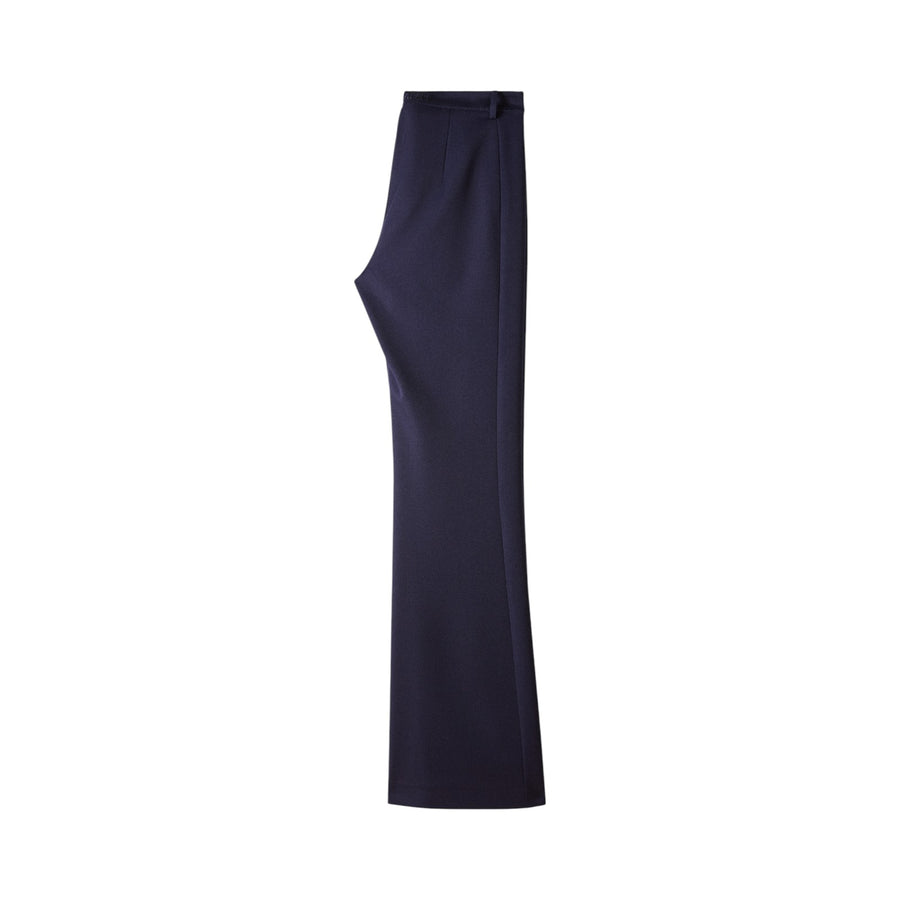 Pantaloni donna flare con spacco