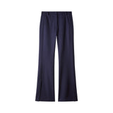 Pantaloni donna flare con spacco