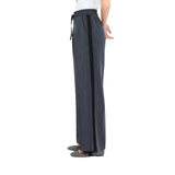 Pantaloni donna in flanella gessata