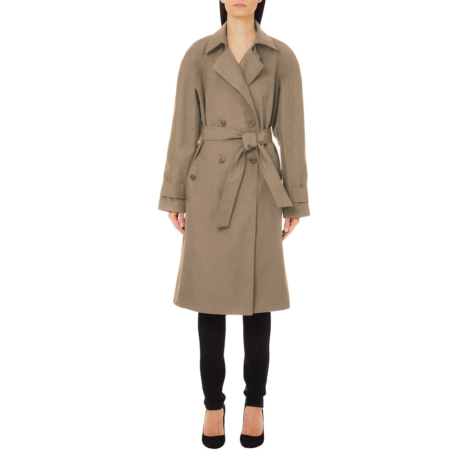 Trench donna in gabardina