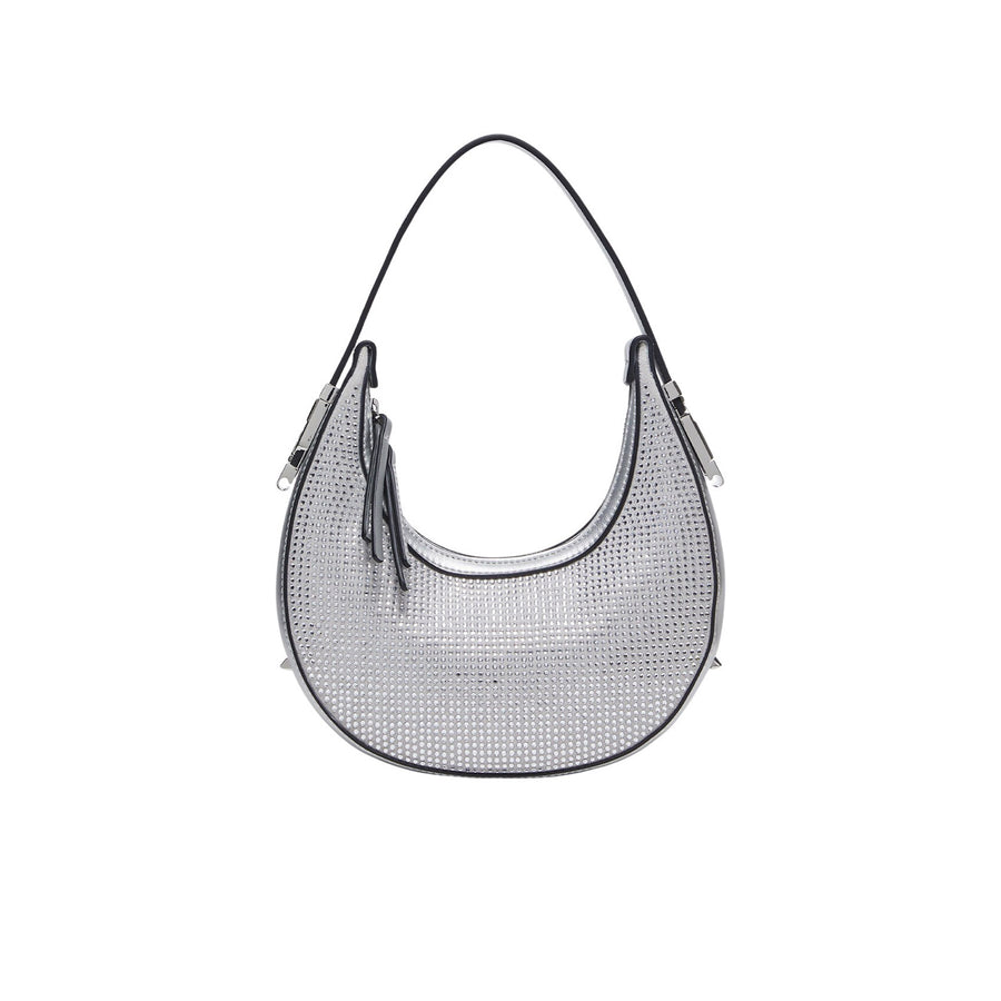 Borsa donna a mano con strass