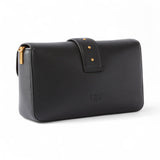 Borsa donna a mano media Love Bag One Slouchy in pelle con doppia tracolla