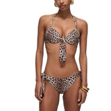 Bikini donna animalier slip e push-up