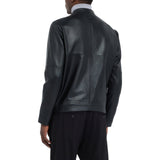 Giacca uomo biker in pelle