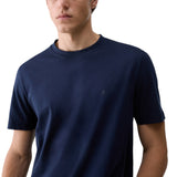 T-shirt uomo con logo ricamato