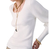 Maglia donna con maniche balloon