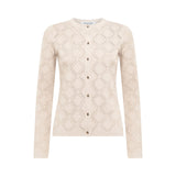 Cardigan donna e top con strass