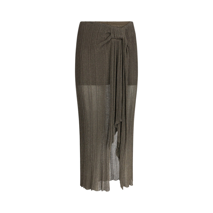 Gonna donna in maglia lurex®