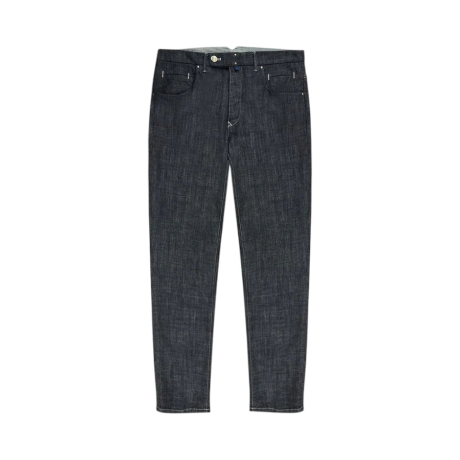 Pantalone uomo sartoriale slim fit in denim stretch