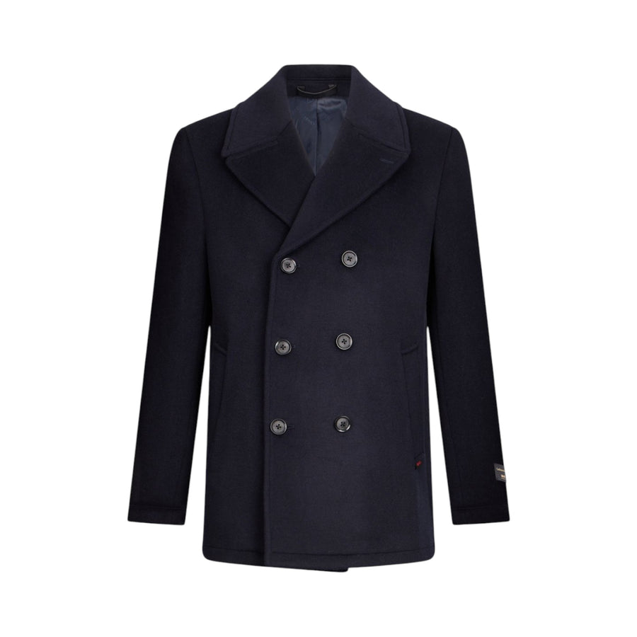 Peacoat uomo in lana e cashmere