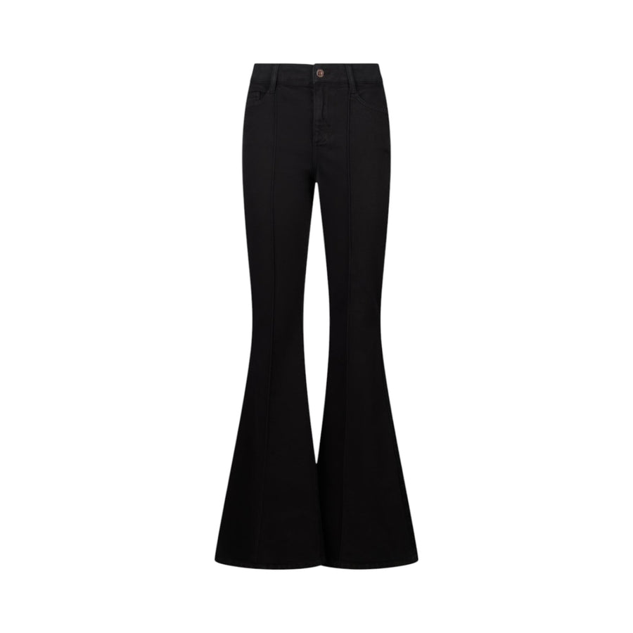 Jeans donna flare neri