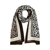 Stola donna con stampa animalier