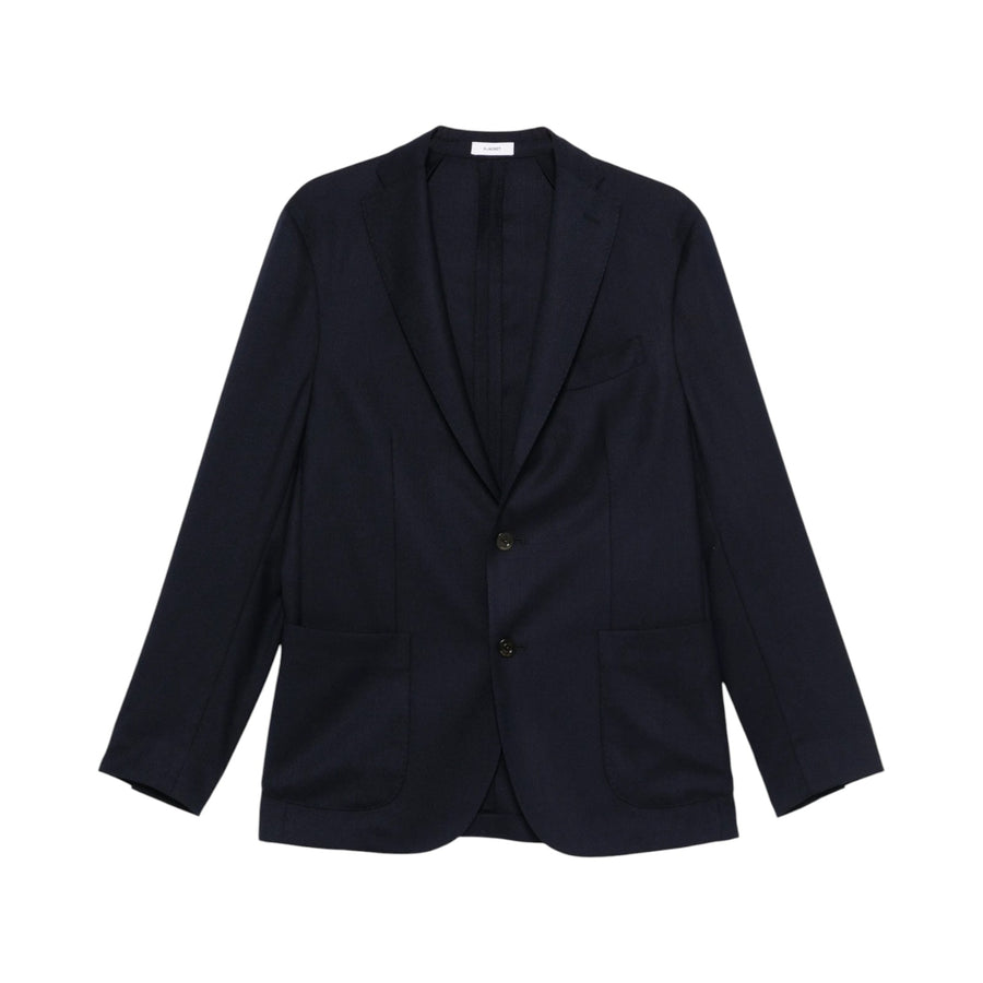 K-Jacket uomo in lana leggera a nido d'ape