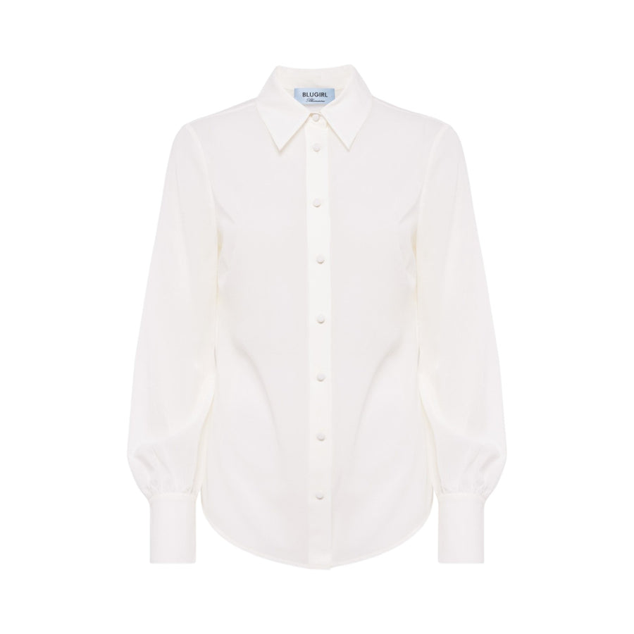 Camicia donna in voile di seta