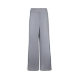 Pantaloni donna palazzo gessati