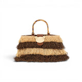 Riad fringes basket
