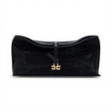 Borsa donna clutch Boulevard in pelle con strass