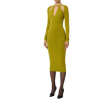 Abito donna in maglia con snake gioiello